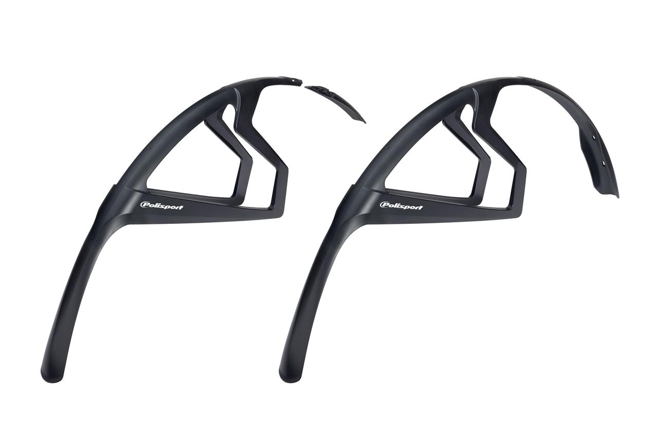 Комплект крил POLISPORT R-MUD ROAD 28" (32 мм) чорний