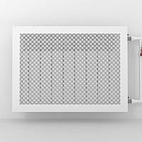Декоративная решетка на батарею SMARTWOOD | Экран для радиатора отопления | Накладка на батарею