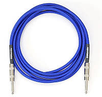 Кабель инструментальный DiMarzio EP1710SSEB Instrument Cable 3.0m (10ft) Blue z14-2024