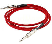 Кабель инструментальный DiMarzio EP1710SSRD Instrument Cable 3.0m (10ft) Red z14-2024