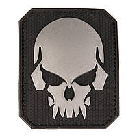 Шеврон MIL-TEC «Skull» PVC Black