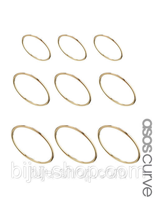 Кільце Asos на всі пальчики на середину пальця midi ring