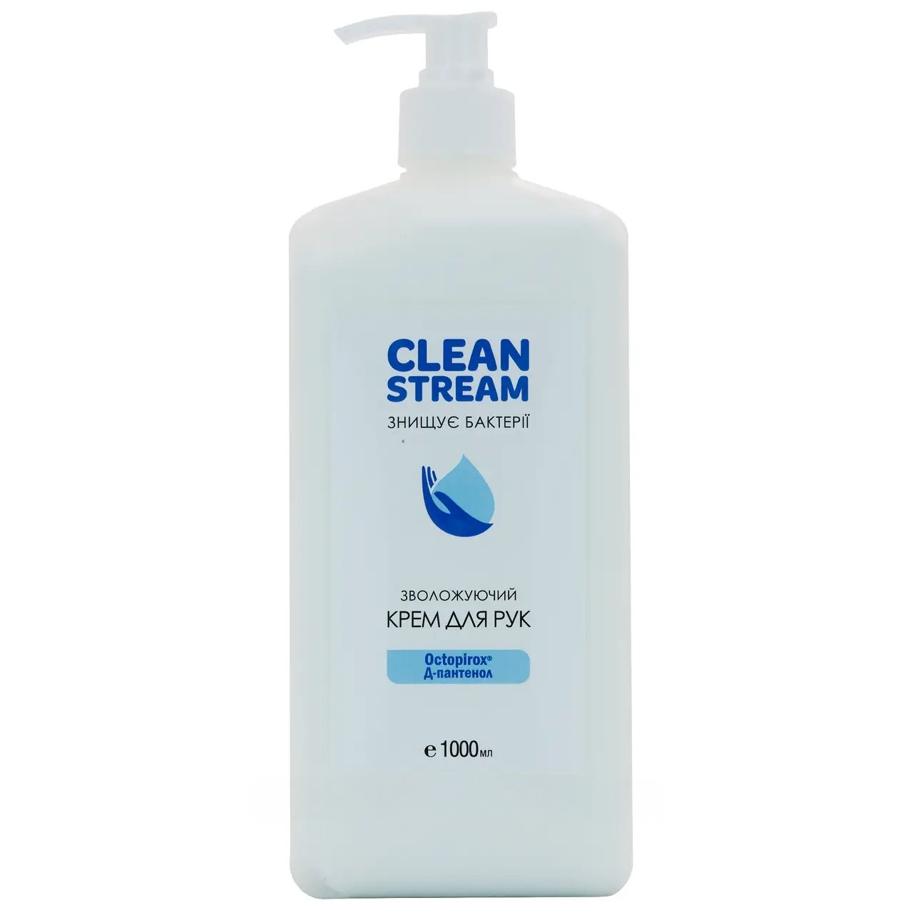 Зволожуючий крем для рук Clean Stream, 1000 мл