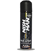 Спрей для волос окрашивающий Nishman Hair Coloring Spray Black 150мл