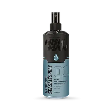 Спрей для укладання волосся з морською сіллю Nishman Texturizing Sea Salt Spray 200мл