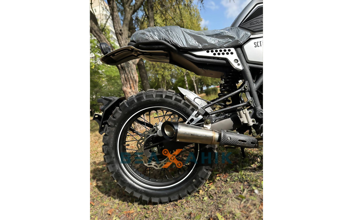 Мотоцикл GEON Scrambler 250 Silver - фото 9 - id-p1907778010