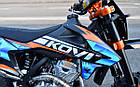 Мотоцикл KOVI 250-ST ADVANCE 21"/18" Black/Orange, фото 2