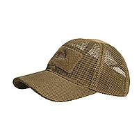 Бейсболка тактическая Helikon-Tex BBC MESH Cap Coyote