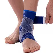 Бандаж на гомілковостоп еластичний з фіксуючим ременем   SIBOTE 1шт, фото 4