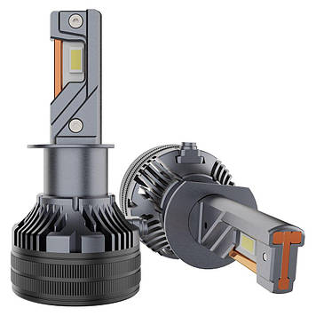 Лампа LED H1 радіатор+кулер 170W/17000Lm/6000K 3570 Chip 9-18V "T80" 12 міс. гарантії