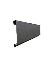 Паркан Ранчо 170 мм горизонтальний металевий односторонній заповнення 8017 коричневий, фото 3