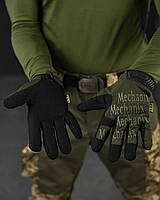 Тактические перчатки Mechanix олива с сенсором военные мужские перчатки олива для зсу