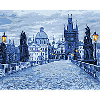 Картина по номерам "Таинственная Прага" Идейка KHO3613 40х50см tn