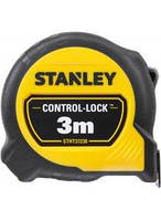 Рулетка STANLEY "CONTROL-LOCK" 3мх19мм с двойной шкалой
