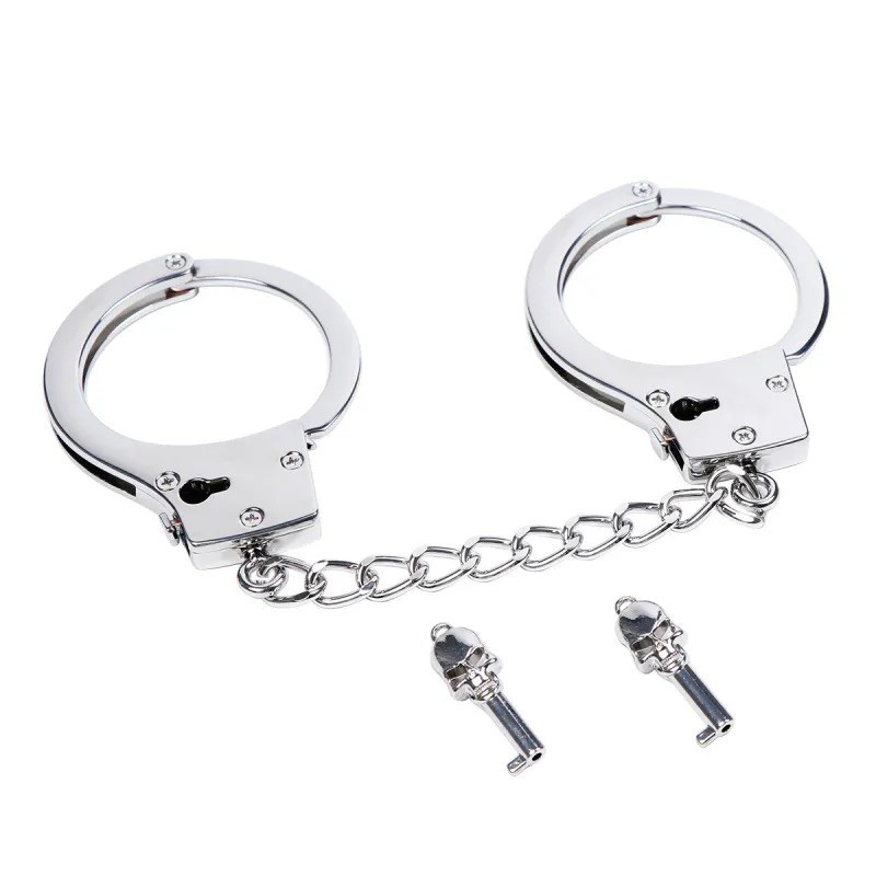 Наручники сталеві для БДСМ Stainless Steel Hands Cuffs Silver Кайф, фото 1