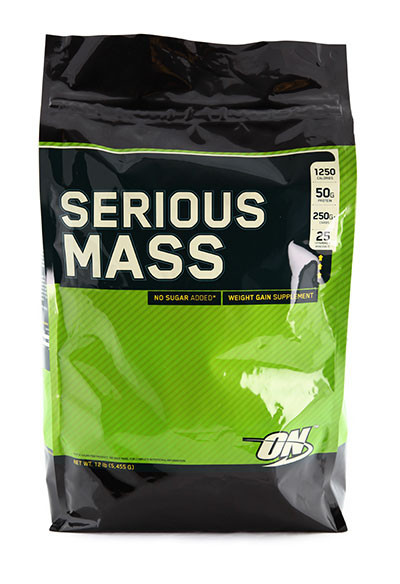 Гейнер Serious Mass Optimum Nutrition 5,4 kg ваніль