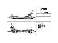 Рулевая рейка с ГУР MT207R PEUGEOT 4007 07-12; MITSUBISHI Lancer X 07-; CITROEN C-Crosser 07-12