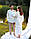 Жіноча вишита сукня білим по білому., фото 3