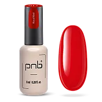 Гель-лак PNB Royal Red 011, 8 мл