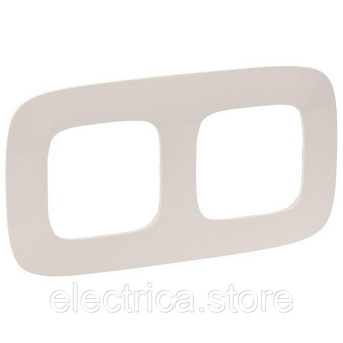 Рамка 2-постова Valena ALLURE слонова кістка 754312, фото 1