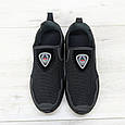 Кросівки підліткові для хлопчика Dago Style чорні з сіткою 5356, фото 7