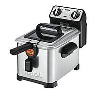 Tefal Фритюрниця Filtra Pro, 2400Вт, ємність-3л, механічне керув., від 150°C до 190°C нержавіюча сталь, чорний