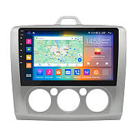 Штатная магнитола Lesko для Ford Focus II Рестайлинг 2007-2011 экран 9" 2/32Gb CarPlay 4G Wi-Fi GPS Prime sn