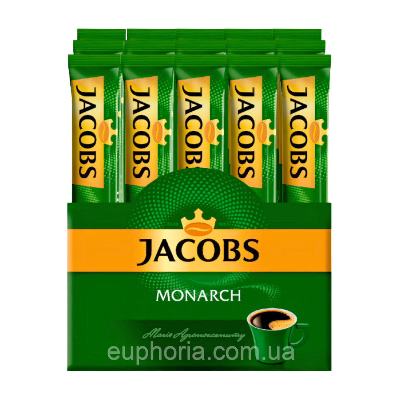 Кава розчинна Jacobs Monarch 1.8 г х 26 стіків Original