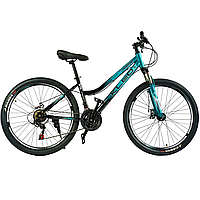 Велосипед спортивный Corso Kleo 26" рама 15" синий KL-26088