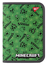 Папка для зошитів В-5 пласт. на блискавці YES Minecraft. Creeper 492203