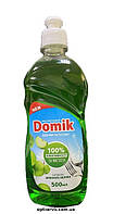 Гелеобразное средство для мытья посуды Domik Яблоко 500 мл