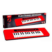 Синтезатор BX-1625-1625A 32 клавиши, демо, 8 ритмов, микрофон, запись, 2 цвета, корр., 51,5-14-4 см.
