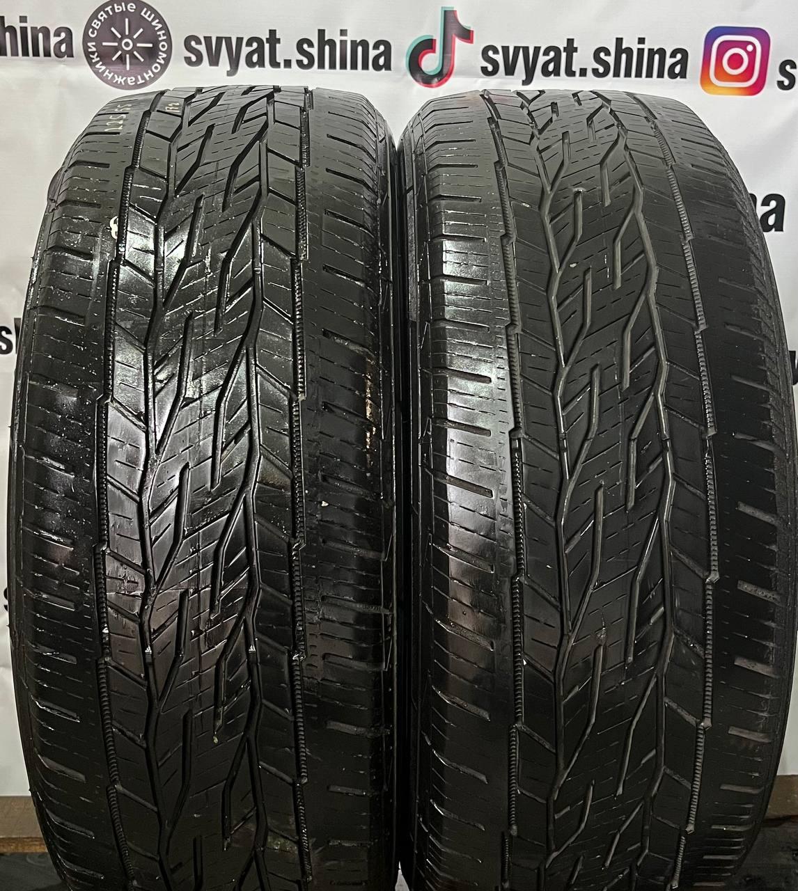 Шини б/у 225/55R18 Continental ContiCrossContact LX2 (всесесезонні)