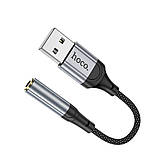 Перехідник Hoco LS36 Fresh external sound card USB to 3.5mm, фото 6