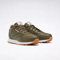 Reebok рибок кроссовки classic leather kids 34р Хакі колір