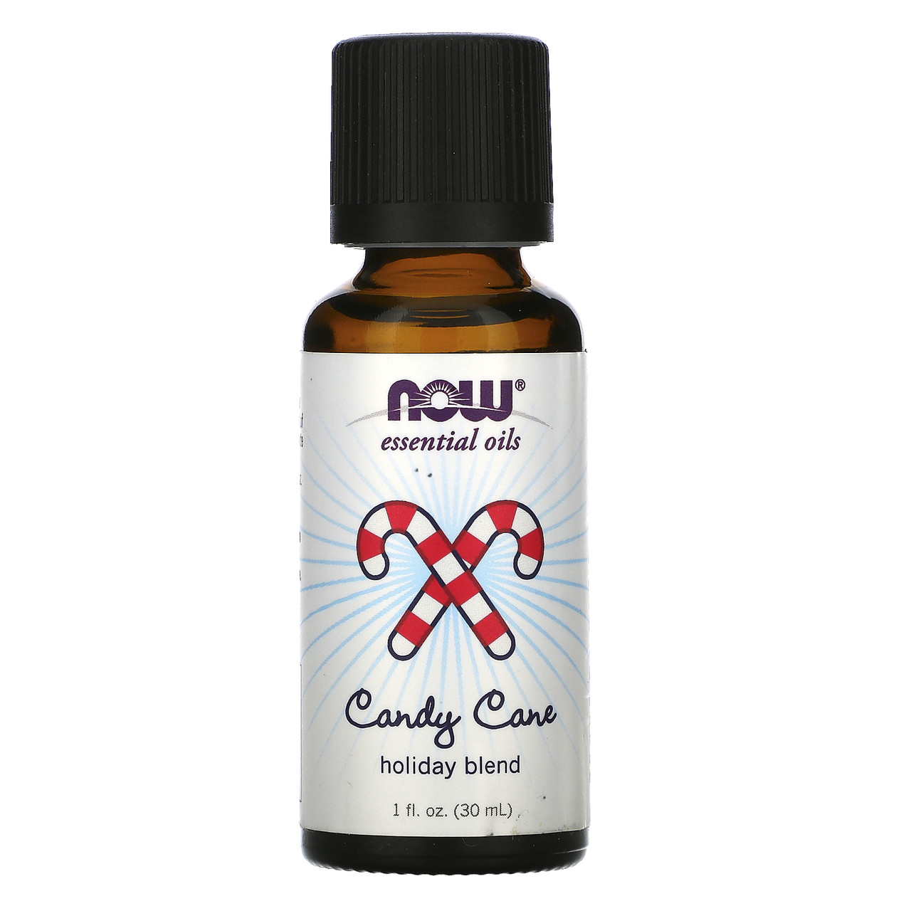 NOW Foods, Essential Oils, Святкова суміш Candy Cane, 1 рідка унція (30 мл) Київ, Київ