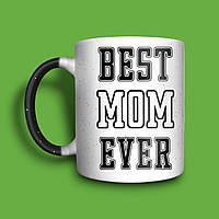 "Best mom ever" чашка хамелеон для мамы