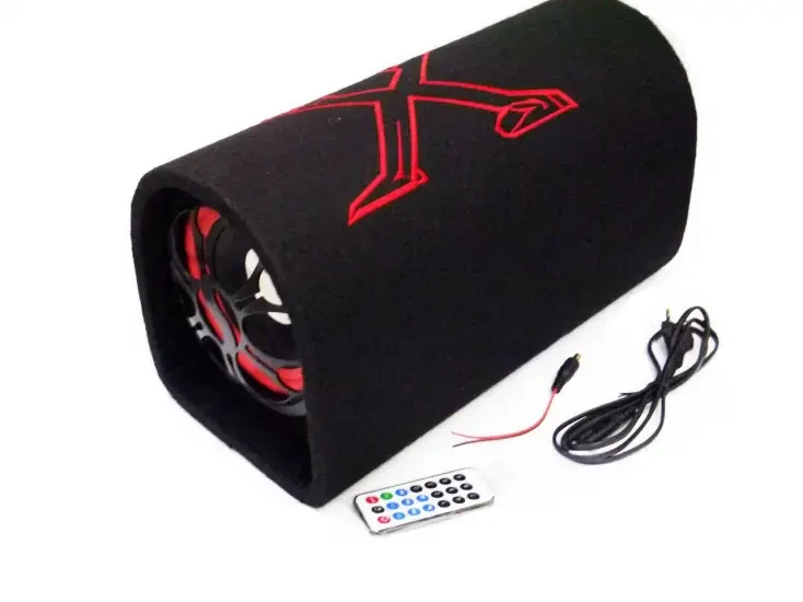 Автомобільний активний сабвуфер бочка Xplod T-010 10 дюймів з Bluetooth і MP3 плеєром 1000W, Автодинамік