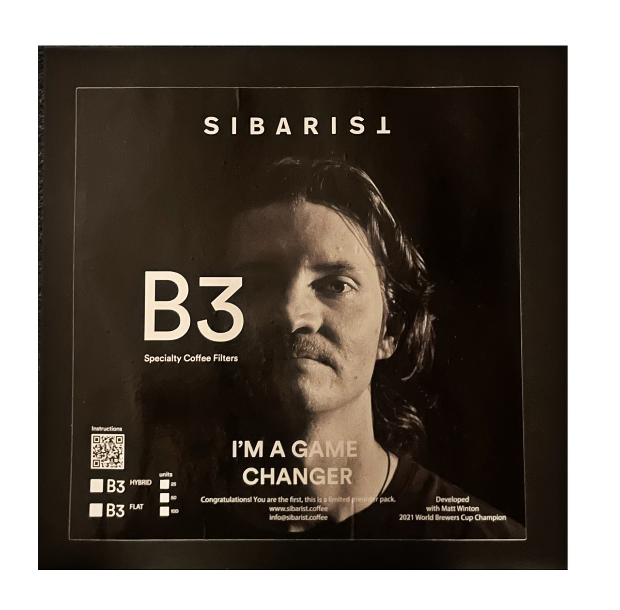 Фільтр SIBARIST B3 HYBRID M V60 25 шт.