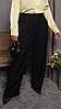 Жіночі літні широкі штани з легкої шовкової костюмки норма й батал, фото 9