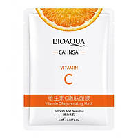 Тканевая маска для лица Bioaqua Cahnsai Vitamin C Mask с витамином С