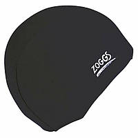 Шапочка для плавання Zoggs Deluxe Stretch Cap чорний