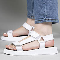 Босоножки женские из Натуральной кожи белые