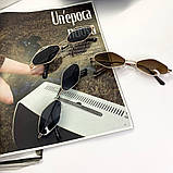 Жіночі модні сонцезахисні окуляри Elegance (002) brown, фото 4
