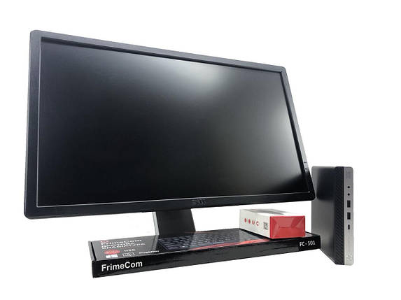 Б/в ПК+Монітор Неттоп HP EliteDesk 800 G3 Tiny| i5-7500T| 16GB RAM| 240GB SSD| UHD 630+Dell 24" 1920х1080, фото 1