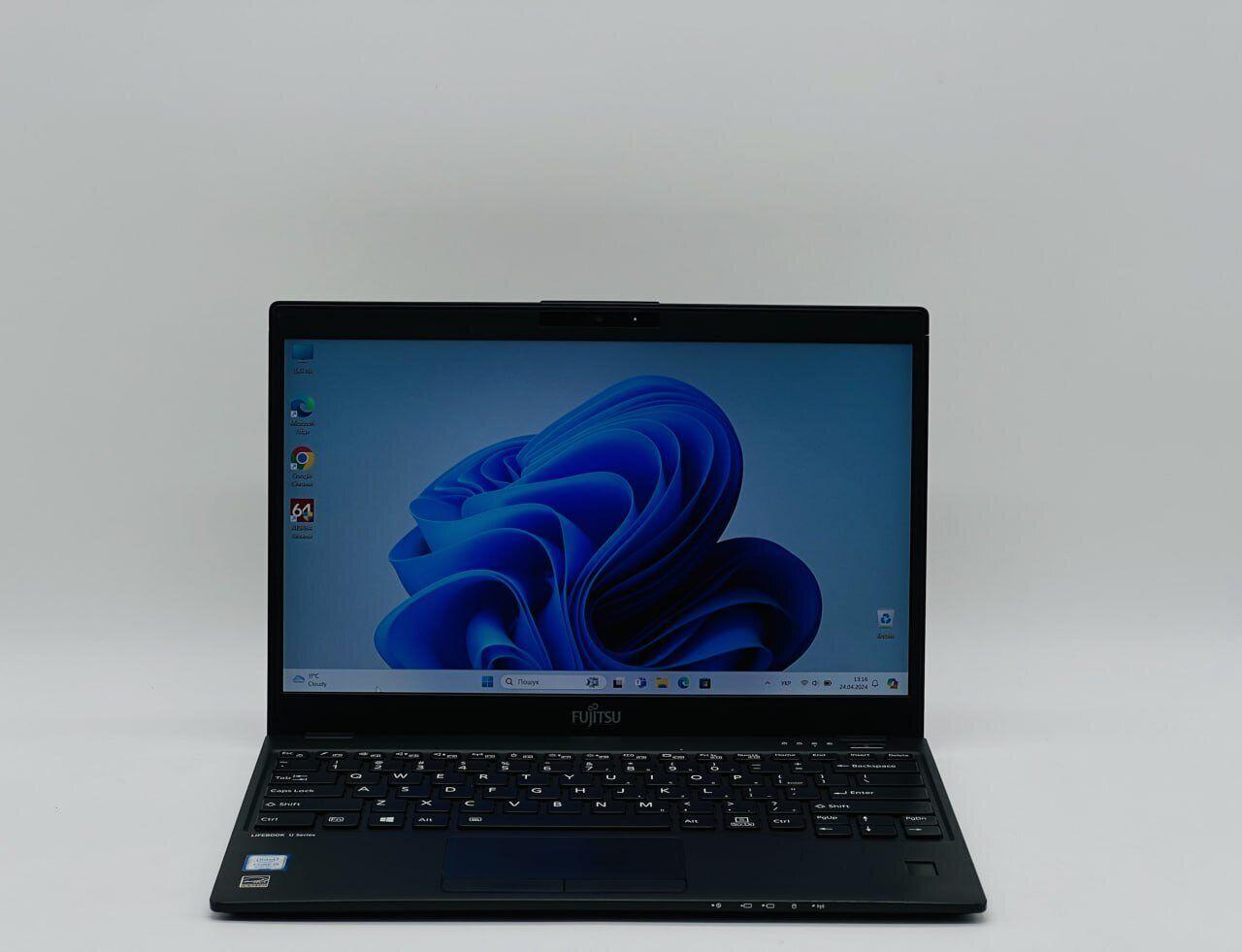 Б/в Ноутбук-трансформер Fujitsu LifeBook U939 13.3" 1920x1080 Сенсорний| Core i5-8265U| 8 GB RAM| 120 GB SSD| UHD