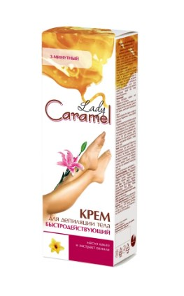 Крем для депіляції CARAMEL швидкодійний 100 мл