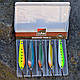 Набір блешень-колесалок DAM SEATROUT PACK 5 INC. BOX 18G, фото 2