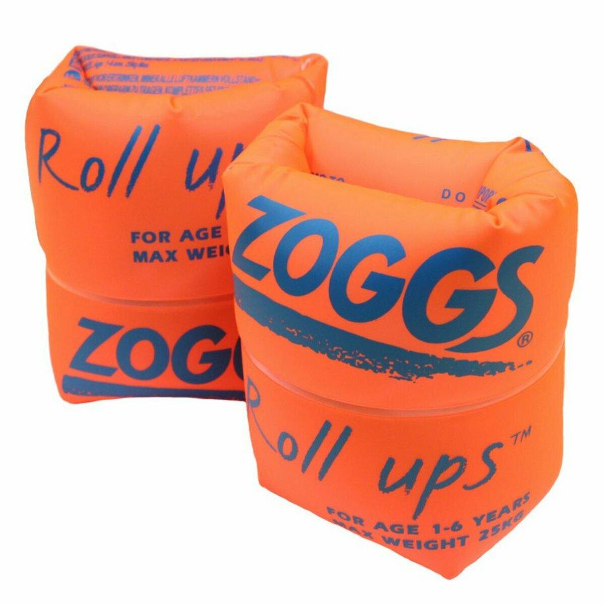 Нарукавники для плавання Zoggs Roll Ups помаранчеві 1-6 років - фото 1 - id-p2199832320