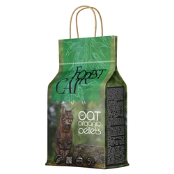 Наповнювач для котячого туалету Forest Cat (Форест кет) Oat Organic Pellets вівсяний 5 кг